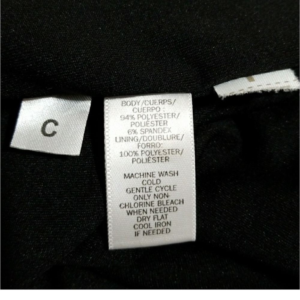 LOFT- Fitted dress with gold scrunch detail Polyester size:XS, - Picture 5 of 7